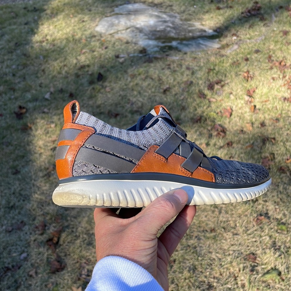 Cole Haan Men’s Grand Motion Woven Sneaker, 7.5 Men’s, Good Condition